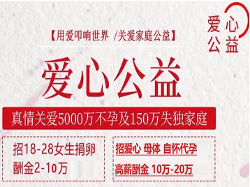 山南市捐卵助孕生子 爱心志愿者招募